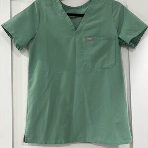 Women’s Figs XXS Jade one-pocket Catarina Scrub Top PO#1770